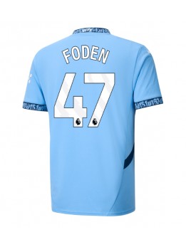 Manchester City Phil Foden #47 Replika Hemmakläder 2024-25 Kortärmad